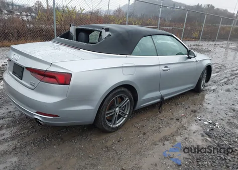 2018 Audi A5 2.0T Premium из США, поврежденный, VIN WAUYNGF59JN017431